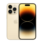iPhone 14 Pro 256GB - Kulta - Uusi Akku - Murtuma lasin kulmassa