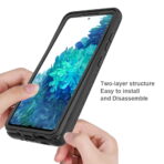 Techsuit Defense360+Screen Protector Suojakuori, Samsung S20 FE - Image 2