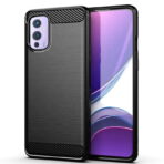 Techsuit Carbon Silicone Suojakuori, OnePlus 9