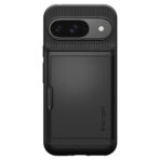Spigen Slim Armor CS Google Pixel 9 / 9 Pro 5G suojakuori korttiluukulla, Musta - Image 5