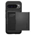 Spigen Slim Armor CS Google Pixel 9 Pro XL 5G suojakuori korttiluukulla, Musta - Image 5
