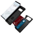 Spigen Slim Armor CS Google Pixel 9 / 9 Pro 5G suojakuori korttiluukulla, Musta - Image 8