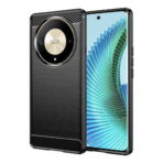 Techsuit Carbon Silicone Suojakuori, Honor Magic 6 Lite 5G