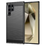 Techsuit Carbon Silicone Suojakuori, Samsung S24 Ultra 5G