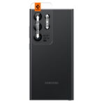 Spigen OPTIK.TR ”EZ FIT” Camera Protector 2-PACK GALAXY S24 Ultra Panssarilasi kameroille - Black - Image 2