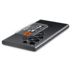 Spigen OPTIK.TR ”EZ FIT” Camera Protector 2-PACK GALAXY S24 Ultra Panssarilasi kameroille - Black - Image 3