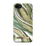 iDeal Of Sweden iPhone SE/8/7/6/6s - Fashion Case - Cosmic Green Swirl