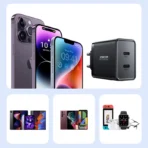 Joyroom USB-C Dual 40W PD Laturi - Image 12