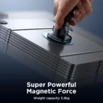 Joyroom JR-ZS400 Magneettinen autoteline puhelimelle kojelautaan - Musta - Image 9