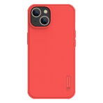 Nillkin Super Frosted Shield Red Suojakuori, iPhone 13/14