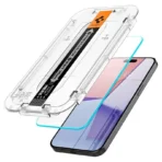 Spigen - Glas.tR EZ-FIT (2 pack) Panssarilasi -  iPhone 15 Pro Max - Kirkas - Image 2