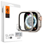 Spigen Glas.tR Slim Pro Panssarilasi - Apple Watch Ultra/Ultra 2-Titanium