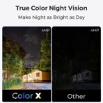 Reolink CX810 PoE Cam Outdoor 4K ColorX Night Vision Valkoinen - Image 3