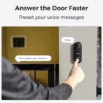 Reolink (D340P) Video-ovikello PoE Smart 2K+ Musta - Image 4