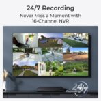 Reolink NVS16 (RLN16-410) 16-kanavainen PoE NVR musta - Image 3