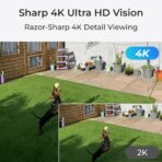 Reolink Go PT Ultra (G440) 4K Outdoor Battery Cam 4G LTE PT Valkoinen - Image 5