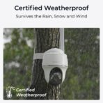 Reolink Go PT Ultra (G440) 4K Outdoor Battery Cam 4G LTE PT Valkoinen - Image 10
