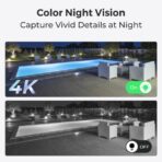 Reolink Argus 3 Ultra (B350) 4K ulkokäyttöön tarkoitettu akkukäyttöinen Wi-Fi-kamera Valkoinen - Image 4