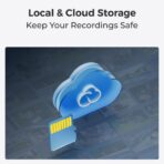 Reolink Argus 3 Ultra (B350) 4K ulkokäyttöön tarkoitettu akkukäyttöinen Wi-Fi-kamera Valkoinen - Image 8