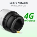 Reolink Go Plus (G330) ulkokäyttöön tarkoitettu akkukamera 4G LTE Valkoinen - Image 6
