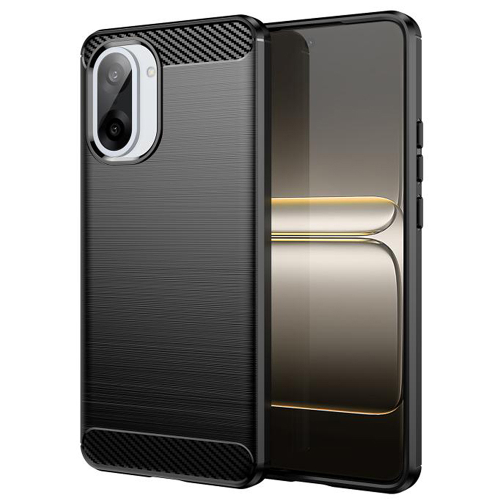 2463553 Techsuit - Carbon Silicone - OnePlus Nord CE5 - Black - Image 1