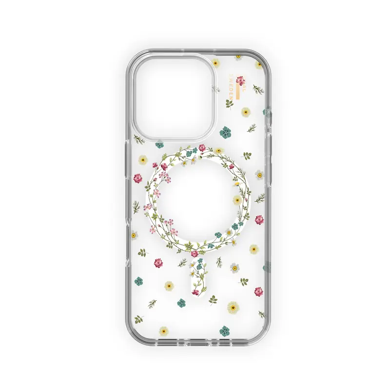 IDCLCMS-I2561P-507-1 IDEAL OF SWEDEN CLEAR CASE MAGSAFE IPHONE 17 PRO PETITE FLORAL - Image 1