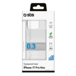 SBS SKINNY COVER IPHONE 17 PRO MAX, TRANSPARENT