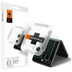 Spigen - Glas.tR EZ-FIT HD (2 pack) - Samsung Galaxy Z Flip7/Flip8 - Clear