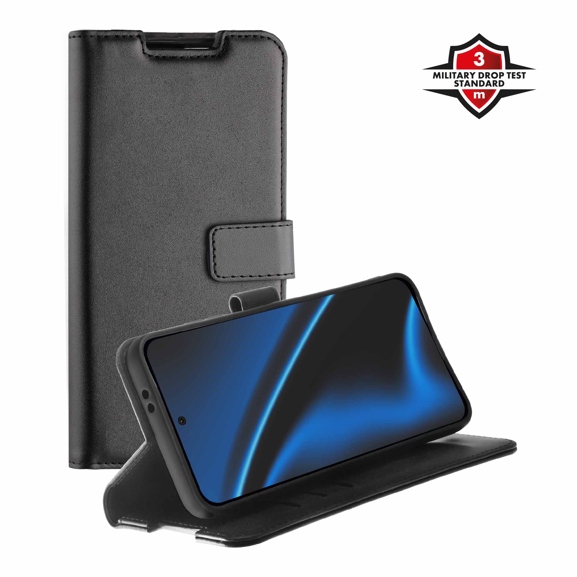 3410075_1 X2O Classic Wallet Case - Samsung A36/A56 5G, Musta - Image 1