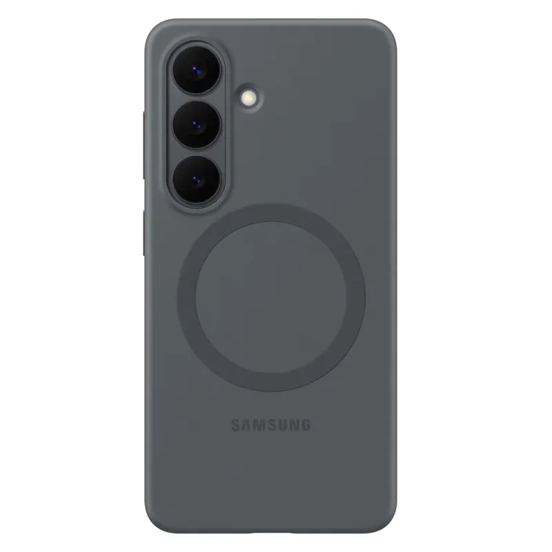 EF-ES942CBEGWW SAMSUNG GALAXY S26 SILICONE MAGNET -QI2 SUOJAKOTELO, MUSTA - Image 1