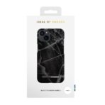 Ideal Of Sweden Fashion Case, iPhone 13/14, Black Thunder Marble - Image 3