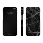 Ideal Of Sweden Fashion Case, iPhone 13/14, Black Thunder Marble - Image 2
