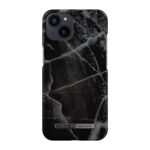 Ideal Of Sweden Fashion Case, iPhone 13/14, Black Thunder Marble