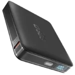 SBS POWERBANK 5000 MAH LCD, 1XUSB-C 10W, BLACK