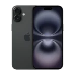 iPhone 16 Plus 128GB, Musta, Halkeama nurkassa
