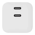 X2O 45 W kaksinkertainen kotilaturi USB-C/C GaN valkoinen