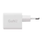 X2O 65 W kolminkertainen kotilaturi USB-C/C/A GaN valkoinen