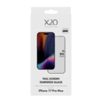 X2O Premium Full Screen Panssarilasi Apple iPhone 17 Pro Max