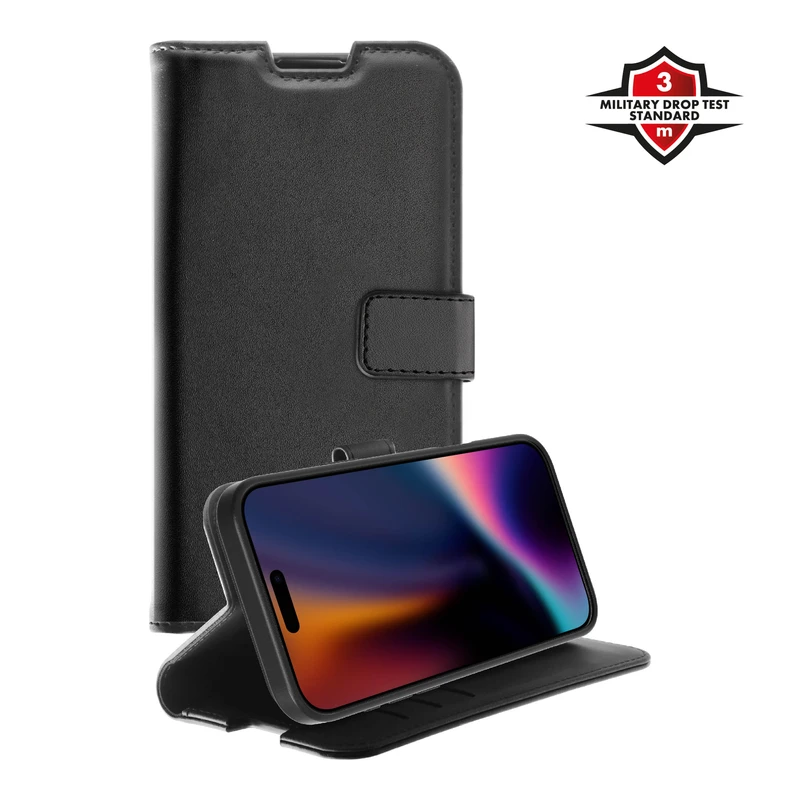 Classic Wallet Lompakkokotelo Apple iPhone 17 Pro Max Musta Classic Wallet Lompakkokotelo Apple iPhone 17 Pro Max Musta