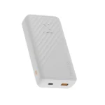 Tehokas varavirta 20.000mAh 15W USB-C & USB-A Valkoinen