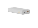 Tehokas varavirta 20.000mAh 15W USB-C & USB-A Valkoinen