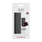 X2O Classic Wallet Lompakkokotelo Honor 600 Lite Musta