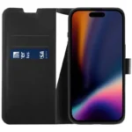 X2O Classic Wallet Lompakkokotelo Apple iPhone 16 Musta