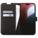 Classic Lompakkokotelo iPhone 16 Pro Musta