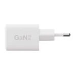 X2O 35 W kaksoiskotilaturi USB-C/A GaN valkoinen