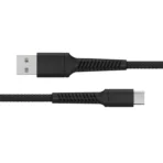 X2O Longlife 60 W USB-A/C-kaapeli 2 m musta