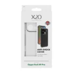 X2O Anti-Shock Suojakuori Oppo Find X9 Pro Kirkas