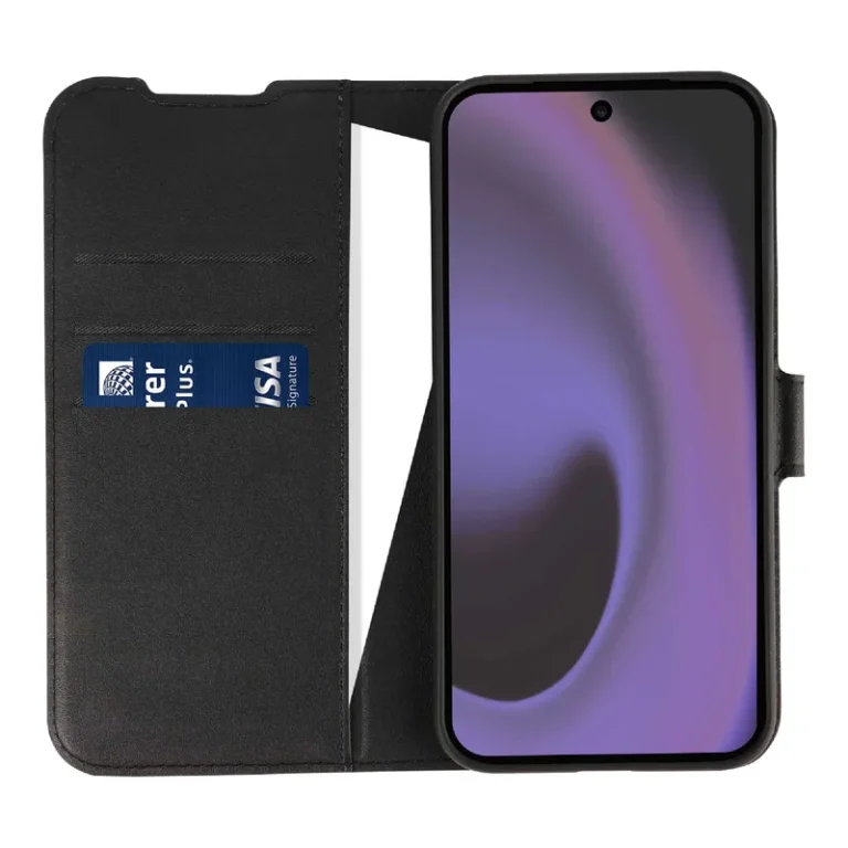 X2O Classic Wallet Lompakkokotelo Realme 16 Pro Musta